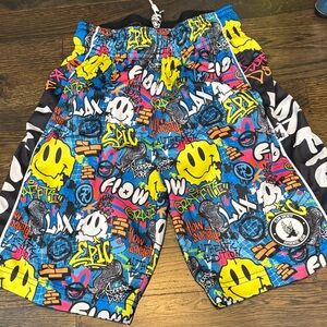 Graffiti flow society shorts